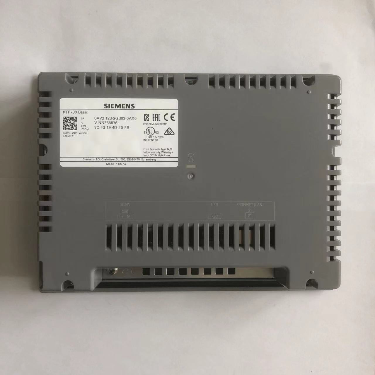 Siemens Simatic HMI KTP Touch Screen Panel 6AV6644-0BA01-2AX0