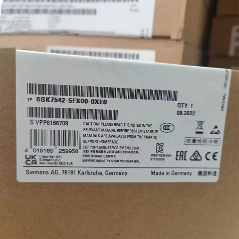 New Siemens 6GK7542-5FX00-0XE0 Plc Controller 